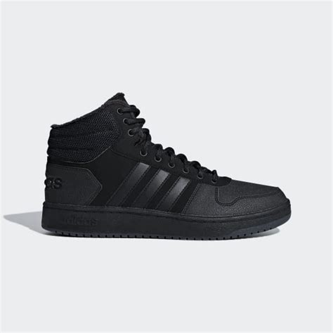 adidas hoops zwartr|Black .